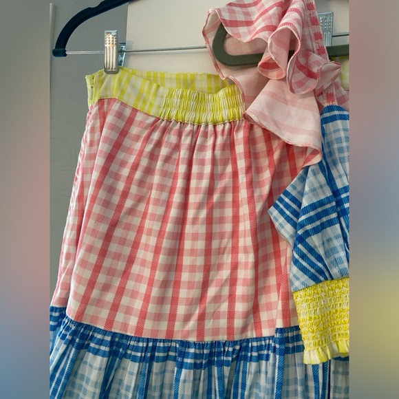 Rococo Sand gingham skirt and top set - Picture 3 of 9